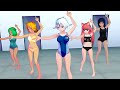 【MMD】Promise (Get Down!) [Geddan] (w.  Nami, Taiga, Rie, Minto &amp; Setsuna)