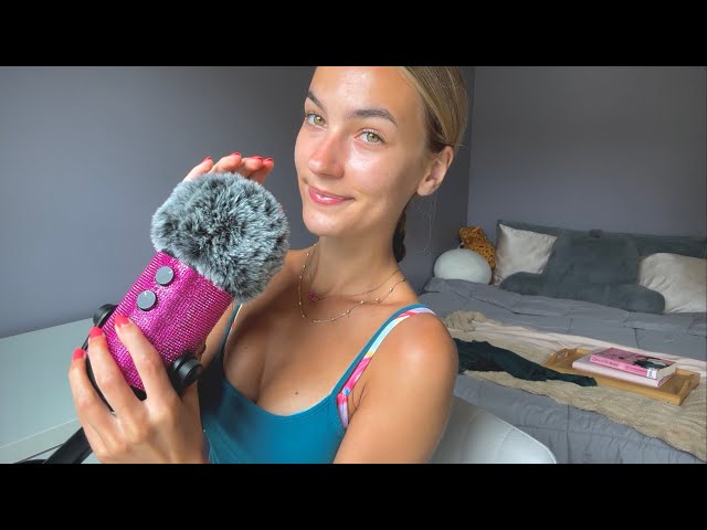 ASMR| Over Explaining (Mouth Sounds, Tapping, Fluffy Mic Cover)