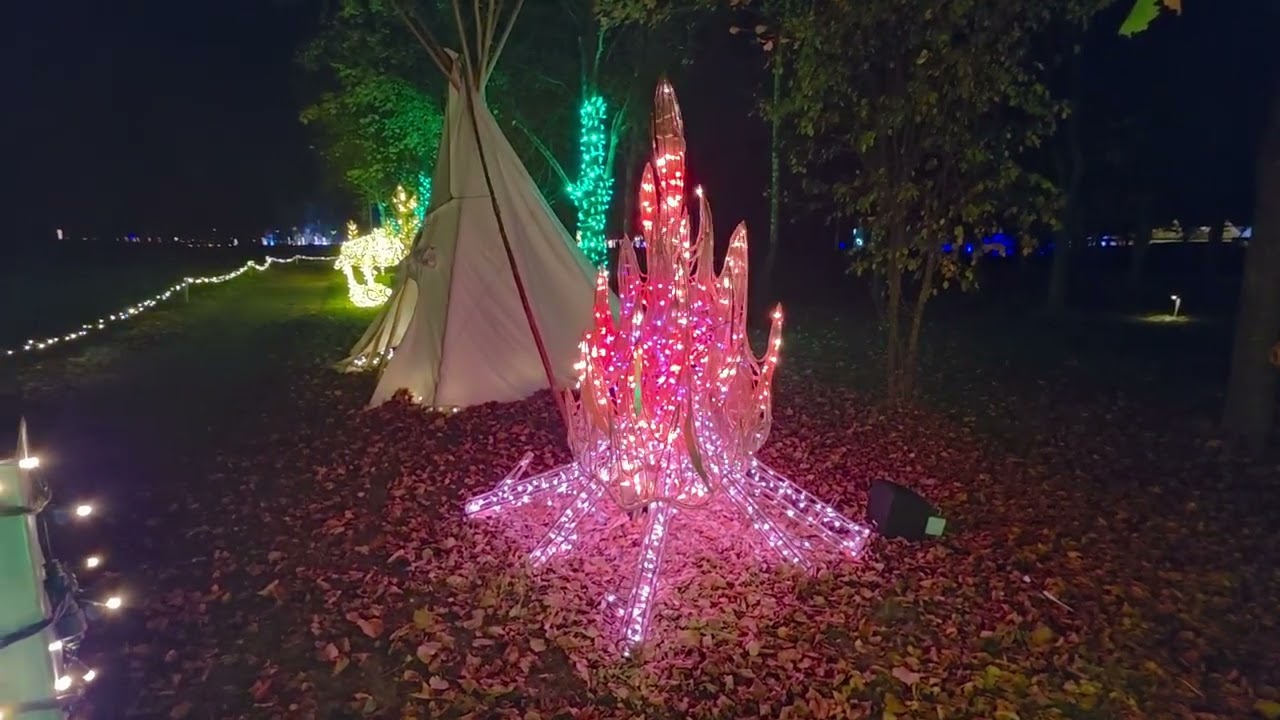 Lichterpark NRW 2025 in Wassenberg Rothenbach