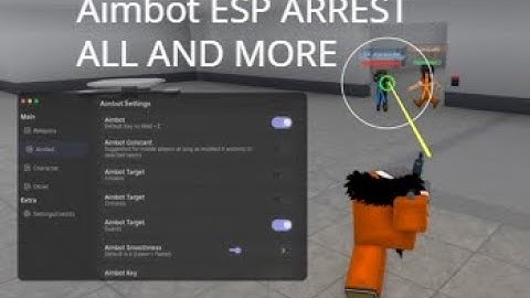 [UPDATED] Roblox Prison Life Script Keyless In DESC AIMBOT/ESP/TP/GUN GRAB/ARRESTALL