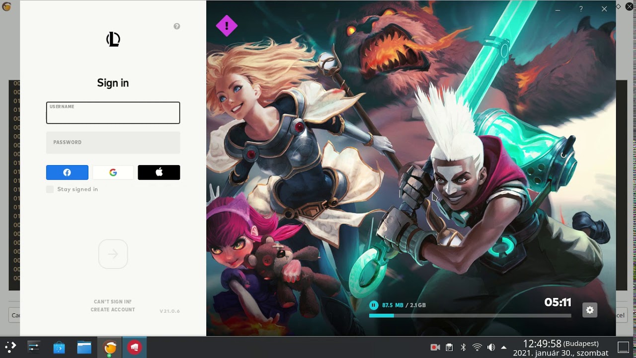 Lutris Game Play - LoL (League of Legends) with Pardus 23.0 - Support -  Lutris Forums