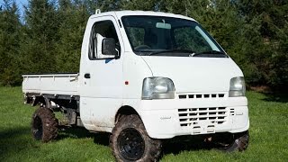 1999 Suzuki Carry Minitruck - Down A Steep Trail