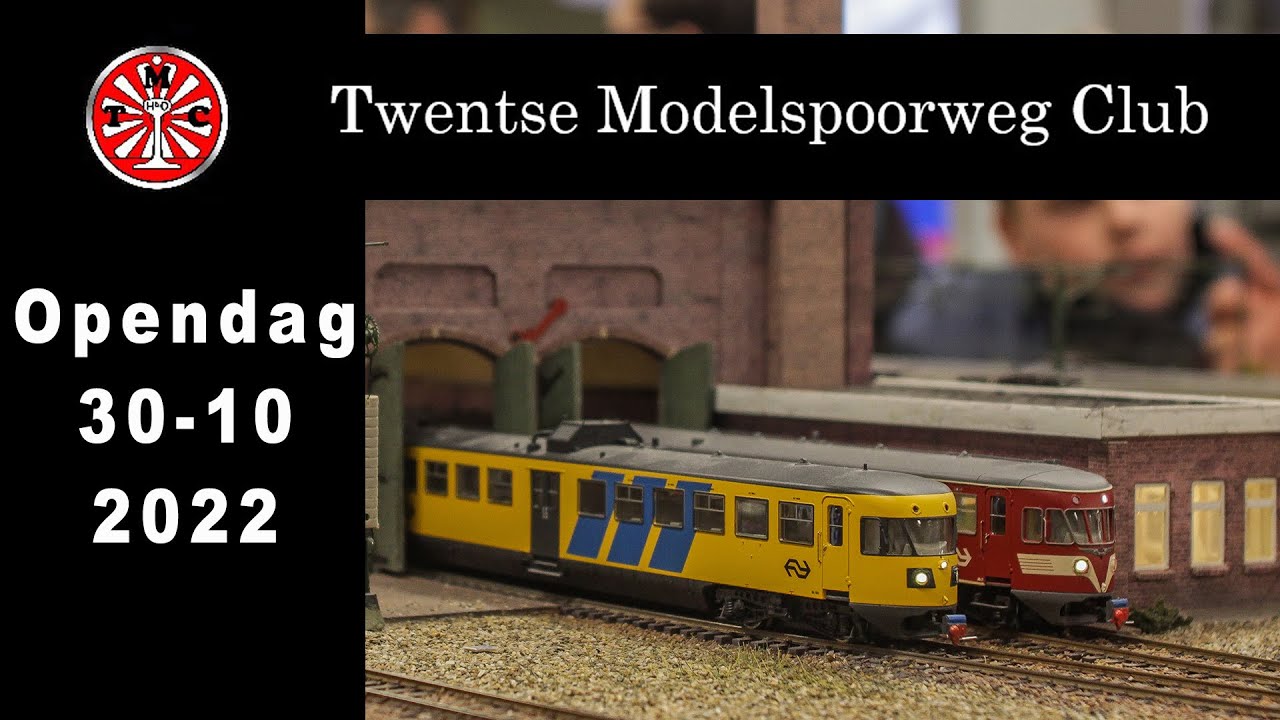 Een kijkje bij de Twentse Modelspoorweg Club in Enschede (TMC)