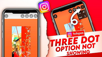 😭 Instagram Story Three Dot Option Not Showing | Instagram Draw Option Not Showing | Insta features