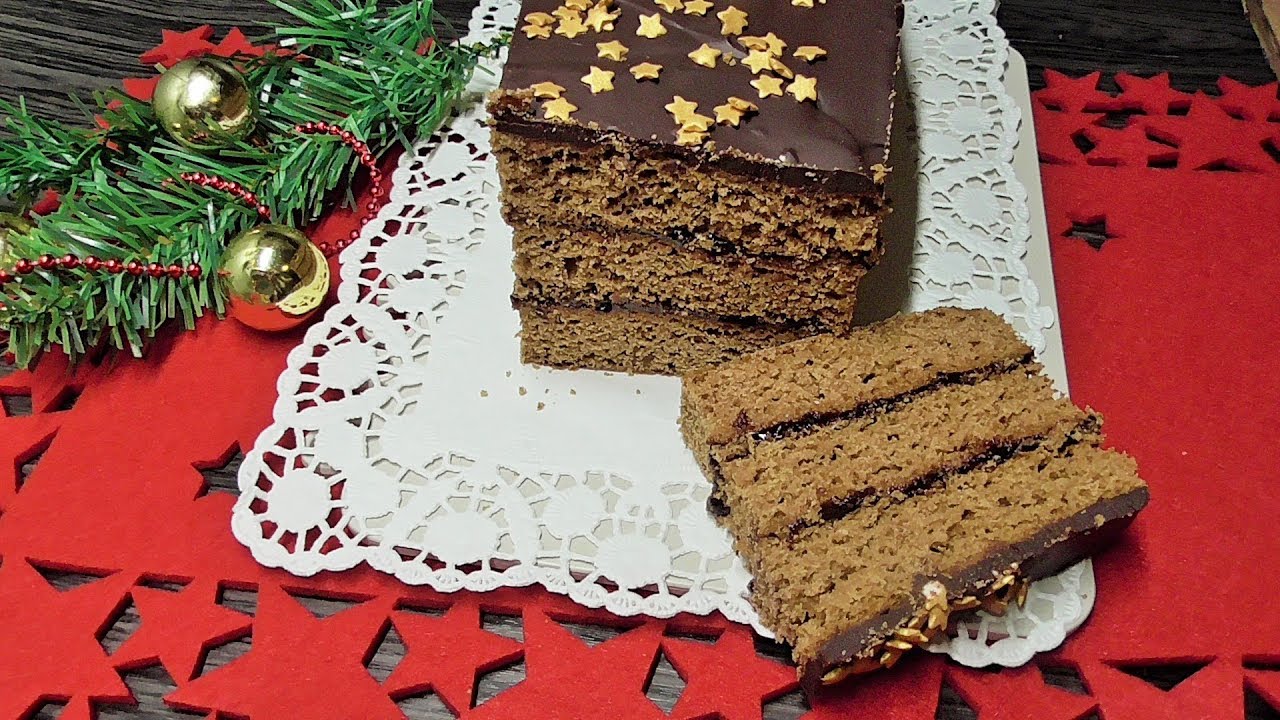 Tradizionelle polnische Lebkuchen (Piernik)