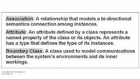 Object Oriented Data Modeling - Segment 3 Unit 8 - Thesaurus E-R & UML Modeling (‘A’ to ‘G’)