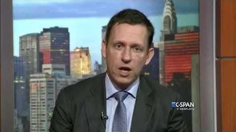 Peter Thiel - Zero to One Notes on Startups or How to Build the Future 2013 [C-span]