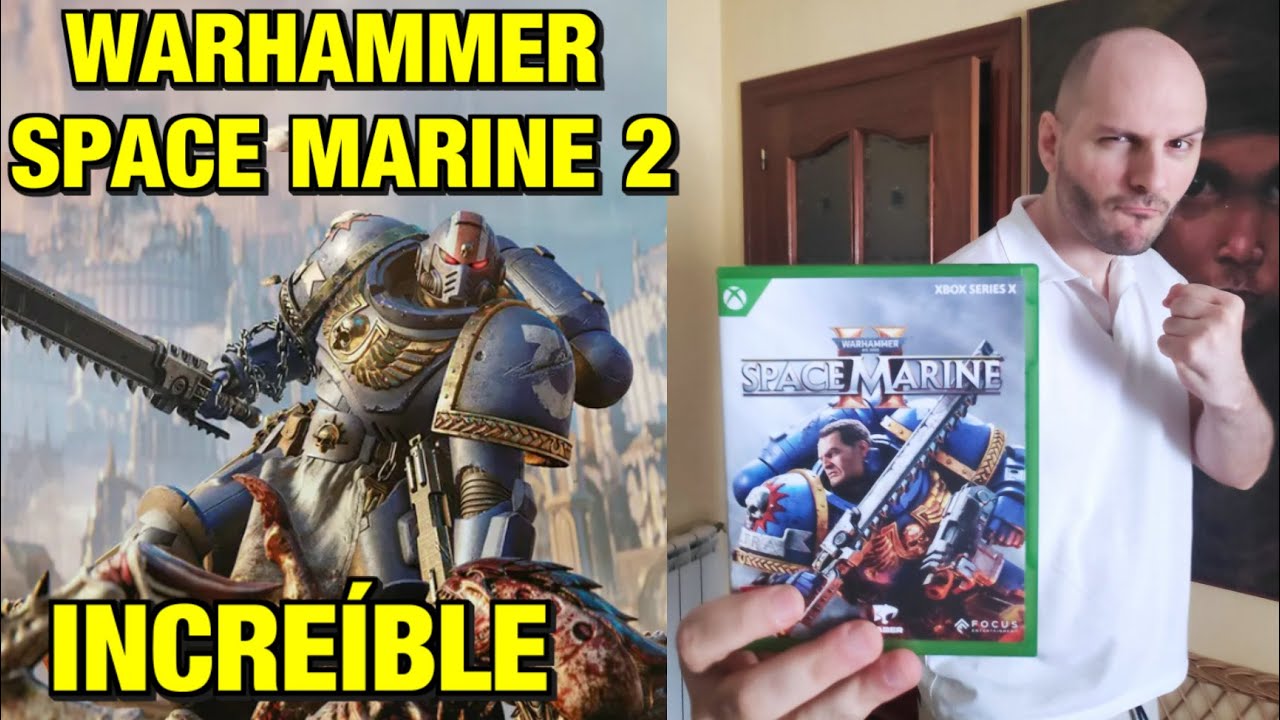 WARHAMMER 40000 SPACE MARINE 2 ES MIL VECES MEJOR QUE ASTRO BOT | Análisis review Xbox Series x