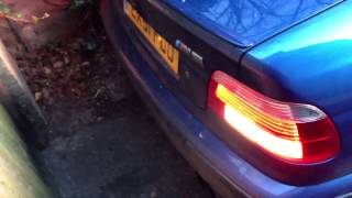 BMW E39 M5 rev up with a full Evolve exhaust.