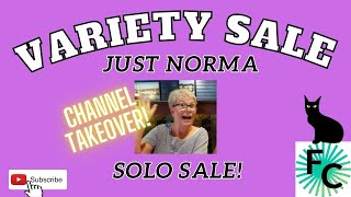 Just Norma Solo Variety Sale Tues. 5/28 at 5pm Eastern #live #sale #vintage #modern
