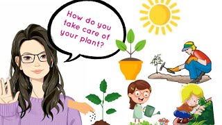 HOW TO TAKE CARE OF THE PLANTS for PRESCHOOLERS