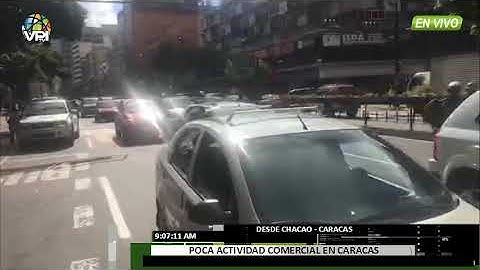 Venezuela - Poca afluencia y negocios cerrados se registra en convocatoria a paro - VPItv