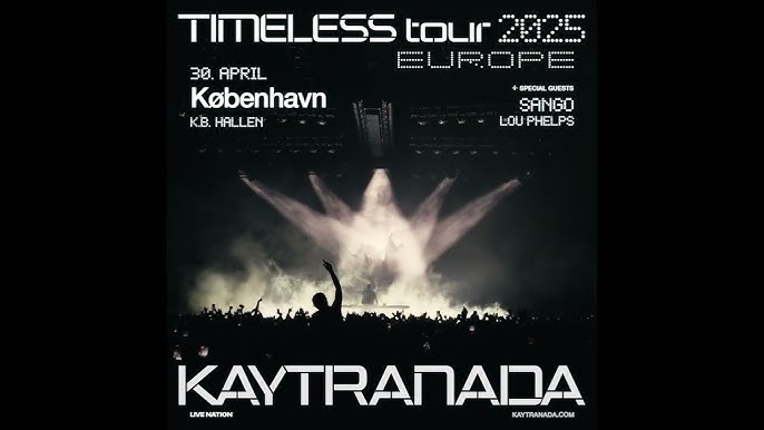 Kaytranada 'Timeless Tour' @ K.B. Hallen 30. april 2025