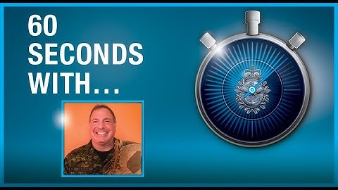 60 seconds with Cdr. Stephen Kaufman, JTF Nijmegen and Director of the Victory March
