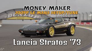 GT7 Money Maker | Lancia Stratos '73 | 700PP Le Mans Tune (Update 1.67)