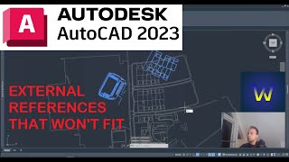 How to set up External References in AutoCAD that are uncoordinated or in different Units