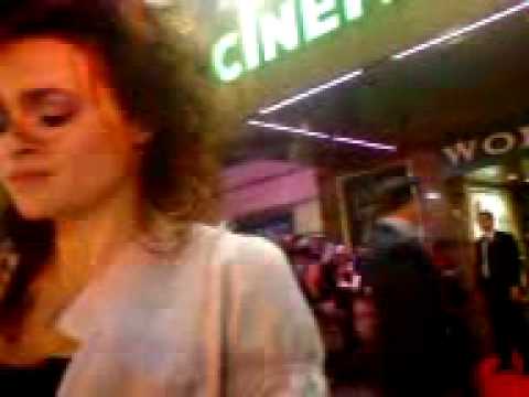 Helena Bonham Carter Signing My Poster ~ Harry Pot...