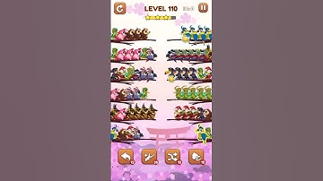 Bird Sort 2: Color Puzzle Level 110 #games #gaming #gameplay