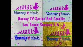 Barney & Friends TV Series End Credits Low Toned (Seasons 1-6)