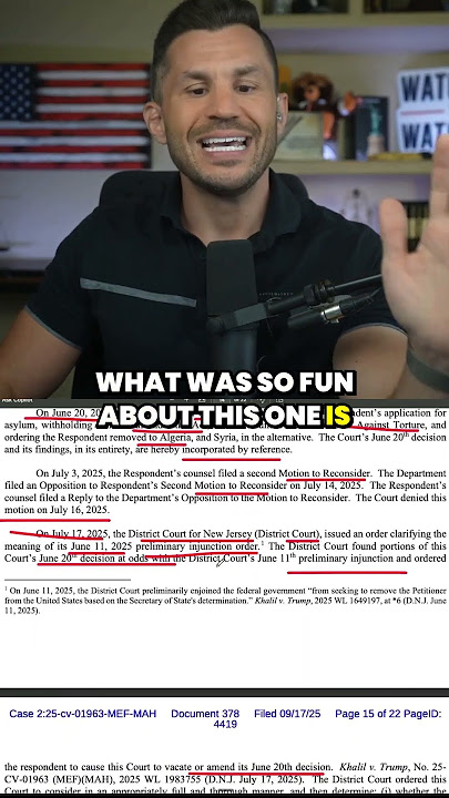 Fraudster Mahmoud Khalil Faces FINAL DEPORTATION After Judge’s Epic Ruling