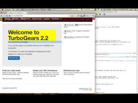 TurboGears2 DebugBar Inventing Mode