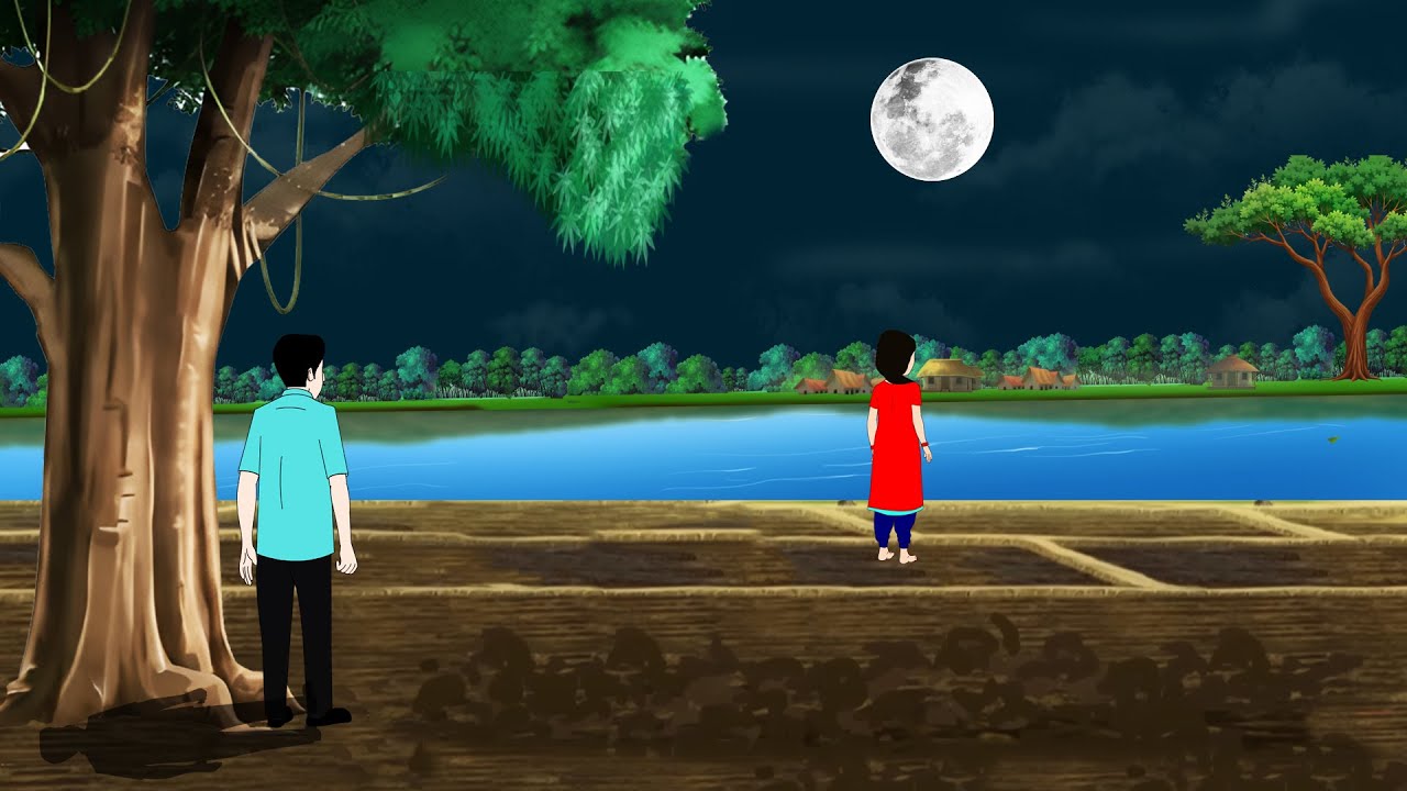 খালপাড়ে সেই মেয়েটি ,Bengali Moral Stories Cartoon । Bangla Golpo। Thakumar Jhuli ।Animation Story TV