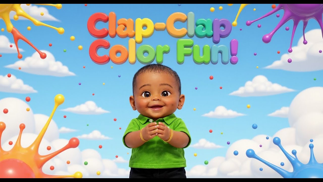 🌈 Clap-Clap Color Fun | Fun Kids Song 🎨👏 | Gigglescape - YouTube