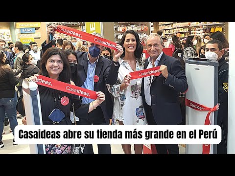 Casaideas inaugura su tienda más grande en el Perú