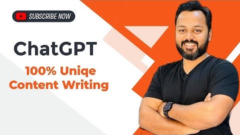Chatgpt Blog Article Writing Guide | Chatgpt Content Writing In Hindi By Saddam Kassim