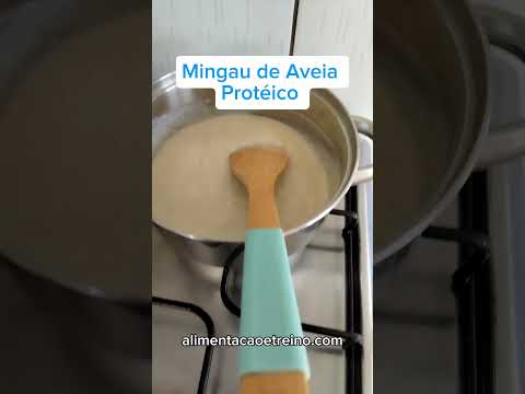 Mingau de aveia Proteico