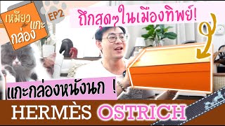 Hermès Ostrich ทน+ถึก ที่สุดในเมืองทิพย์ ! | เหมียวแกะกล่อง Ep 2