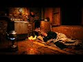 نوم عميق في بيت ريفي قديم 🏠 صوت بابور الجاز و طقطقة حطب المدفأةDeep Sleep in an Old Country House 