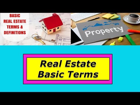 Real Estate basic