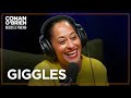 How Tracee Ellis Ross Embarrassed Her Mother Diana Ross | Conan O&#39;Brien Needs A Friend