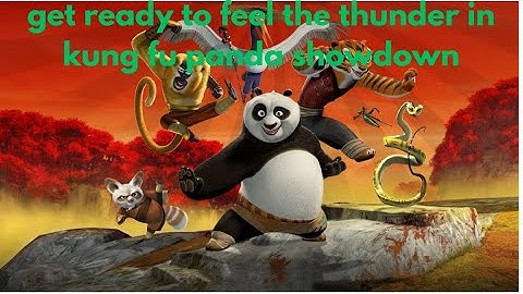 Kung-fu panda Lets play Stream get ready to feel The thunder 😎😎