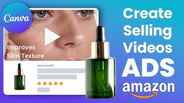 Selling Amazon ADS Design with Canva. Canva tutorial for beginners