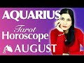 AQUARIUS August 2022 Tarot reading