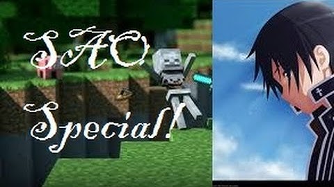 Mod Review Double Showcase SAO Weapons and HUD Minecraft