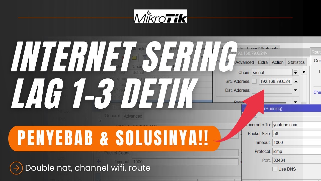 Internet Tiba-Tiba Lag 1-3 Detik? BUKAN Double NAT! Ini 5 Penyebab & Solusinya!