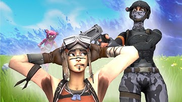 Trash talking twitch streamer challenges me to a 1v1 (with his pov) + Clips