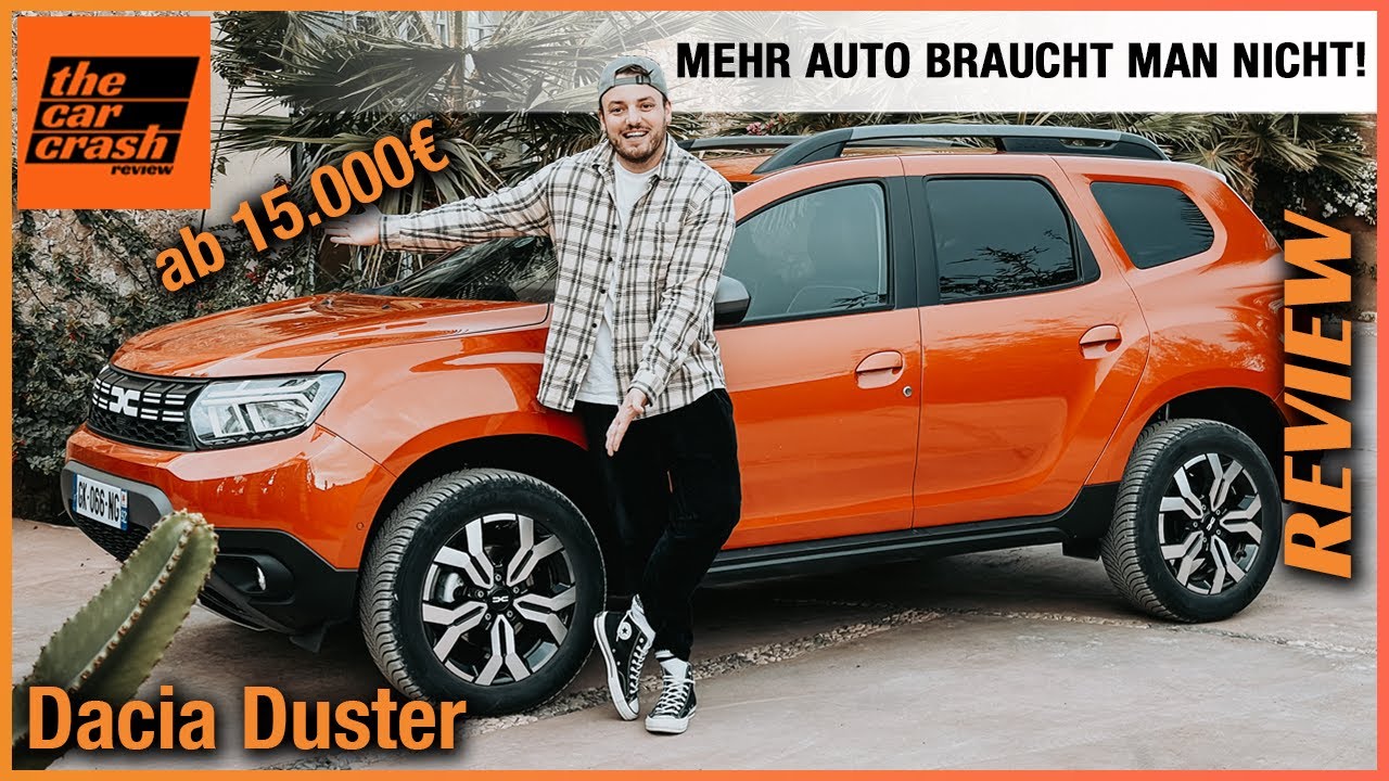 Dacia Duster 4x4 im Test (2023) Mehr Auto gibt's nicht für ab 15.000€!  Fahrbericht, Review