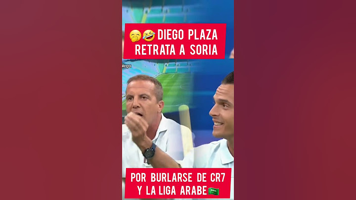 🤣 DIEGO PLAZA HUMILLA A CRISTOBAL SORIA POR BURLARSE DE CR7 Y LA LIGA DE ARABIA #chiringuito #short