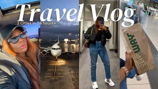 TRAVEL VLOG: I FLEW TO TWO CITIES IN CANADA 🇨🇦 IN 24 HOURS | NIGERIAN IN CANADA WAHALA…