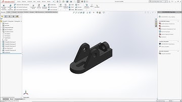 SolidWorks Örnek Çizim #223 (3D solid model example) #solidworks #drawing