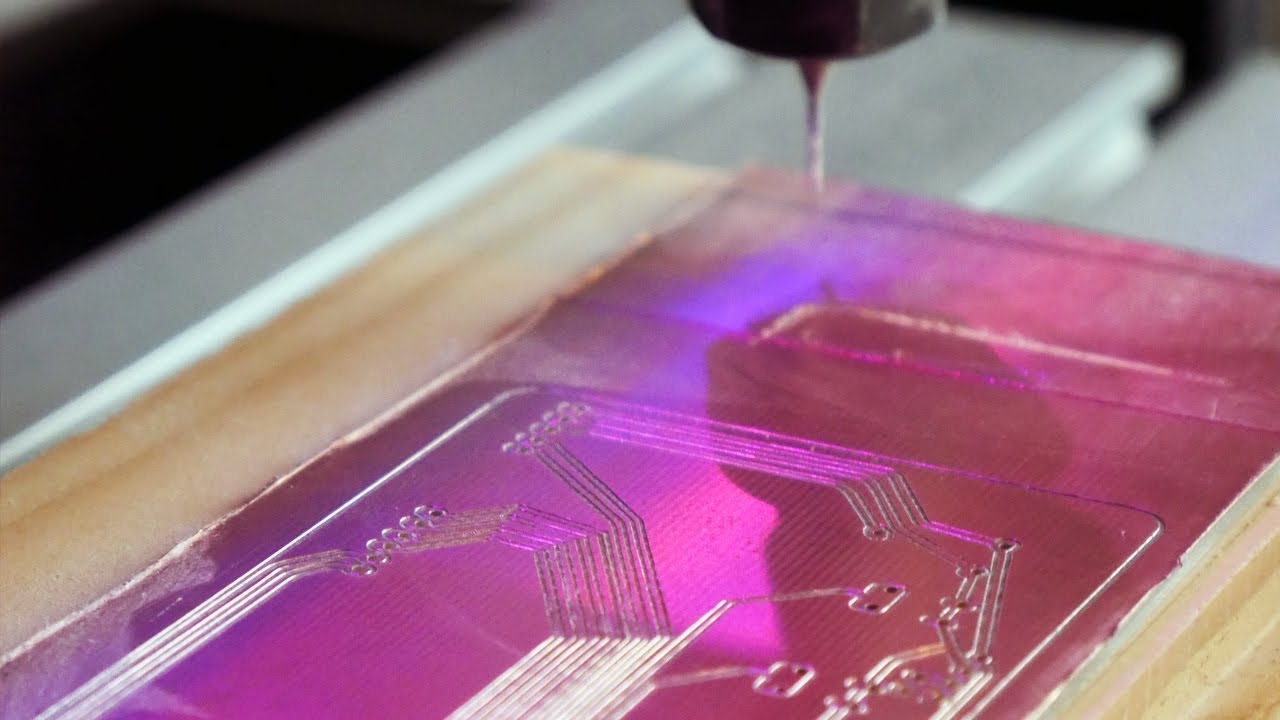 Using a desktop cnc to make a circuit board (sainsmart genmitsu 3018 pro)