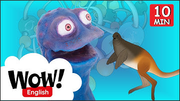 Crazy Space Zoo for Kids with Bob the Blob and More Crazy stories