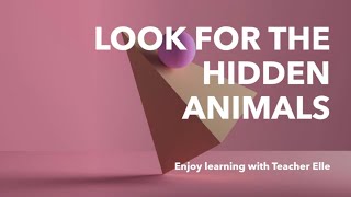 Find the Hidden Animals/Vocabulary Game Part 2