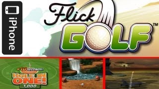 Flick Golf Extreme! Gameplay iOS iPhone HD screenshot 1