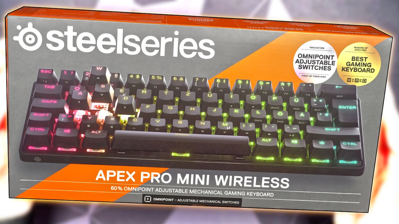 SteelSeries Apex Pro MINI Wireless: Unboxing & First Impressions