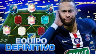 MI EQUIPO FINAL 100% INTRANSFERIBLE EN FIFA 20 ULTIMATE TEAM 